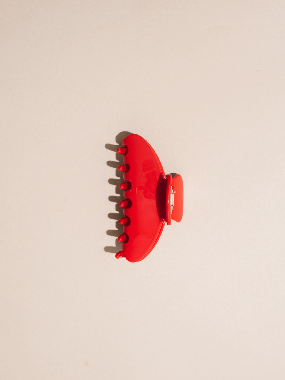 Hair Claw Clip (Cherry Red)