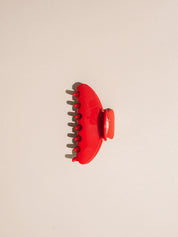 Hair Claw Clip (Cherry Red)