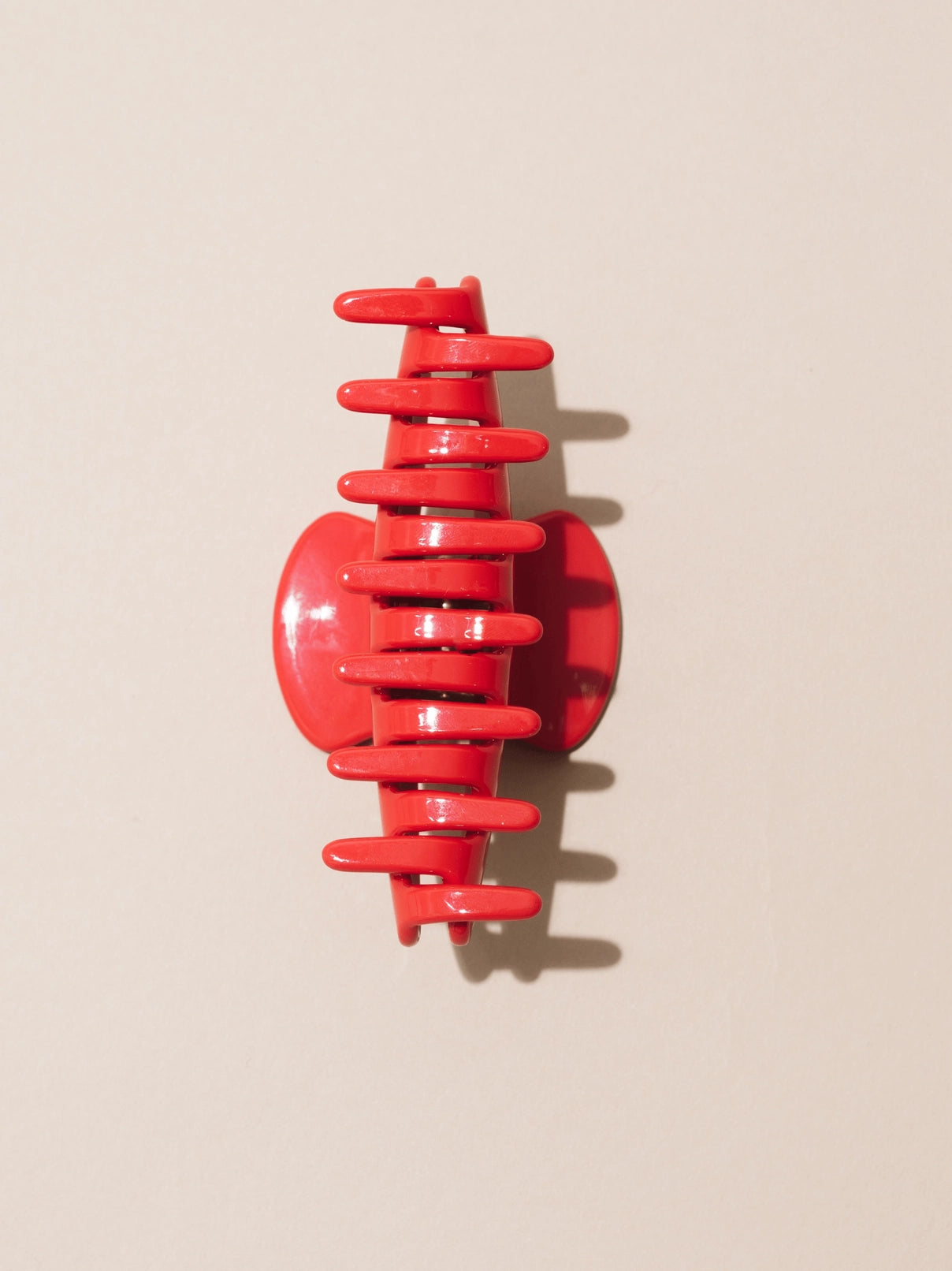 Hair Claw Clip (Cherry Red)