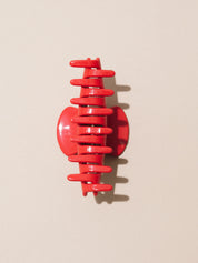 Hair Claw Clip (Cherry Red)