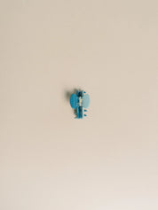 Hair Claw Clip (Duo Tone Turquoise)