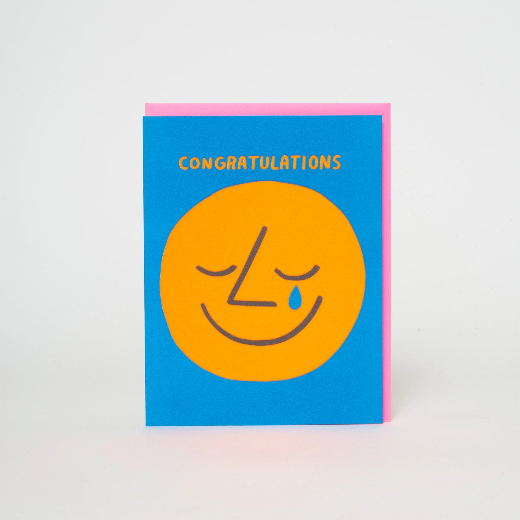 Congratulations Letterpress Greeting Card