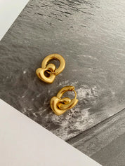 Dabria Heart Hoop Earring