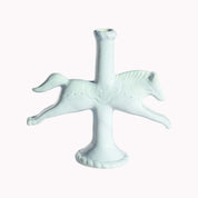 Ceramic Dala Horse Candlestick Holder
