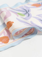 Ethereal Mirage Silk Diamond Neckerchief