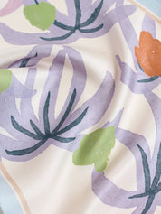 Ethereal Mirage Silk Diamond Neckerchief