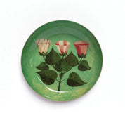 Festival of Flowers Round Enamel Tray