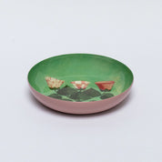 Festival of Flowers Round Enamel Tray