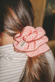 Girlhood Plaid Corset Scrunchie