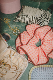 Girlhood Plaid Corset Scrunchie