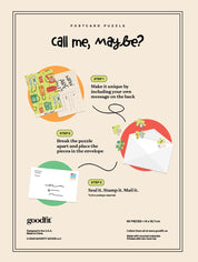 Postcard Puzzle - Call Me Maybe?