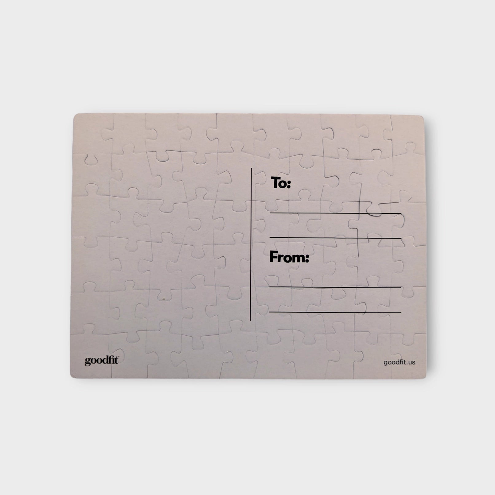 Postcard Puzzle - Thanks A Bunch