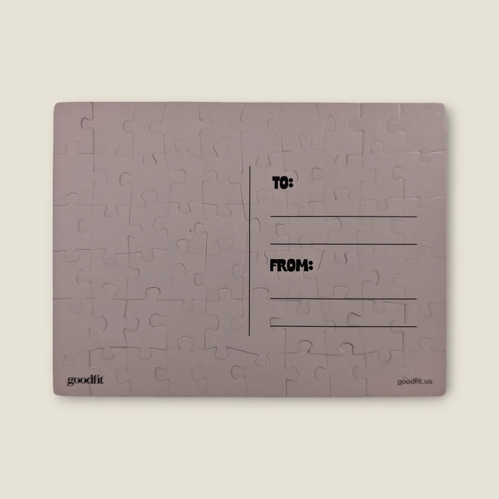 Postcard Puzzle - You Deserve All the Flowers