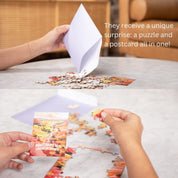 Postcard Puzzle - You Deserve All the Flowers
