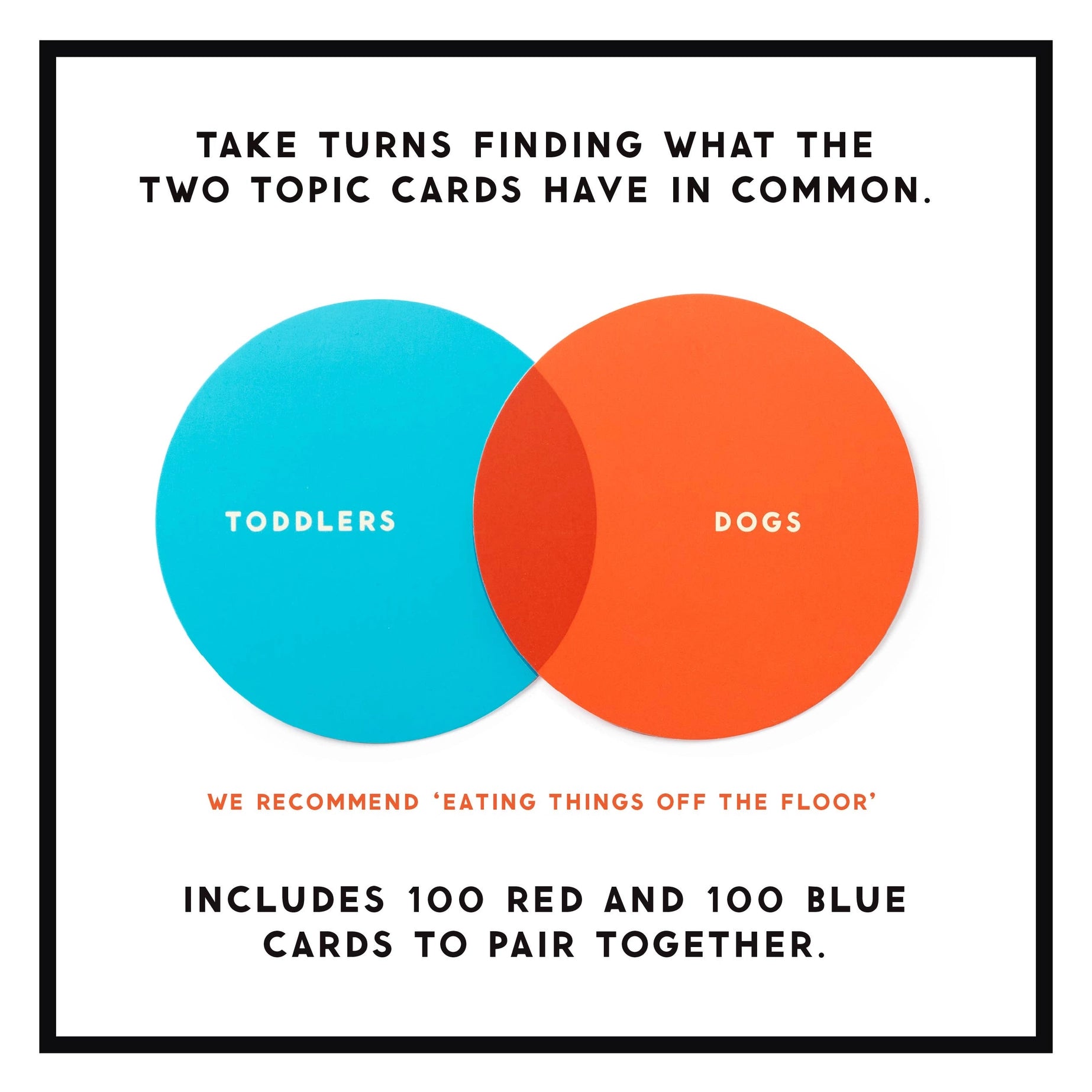 I've Venn Thinking Strategic Card Game
