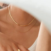 Jean Layered Snake Chain Necklace