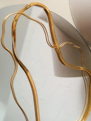 Jean Layered Snake Chain Necklace
