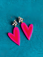 Just Right Hearts Earrings