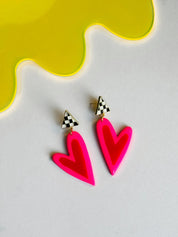 Just Right Hearts Earrings