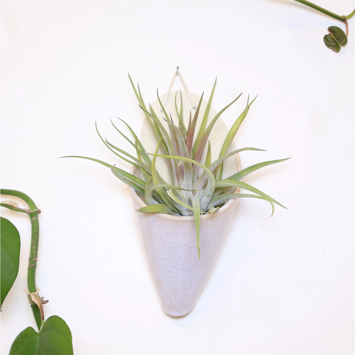 Large Ceramic Cone Wall Hanging