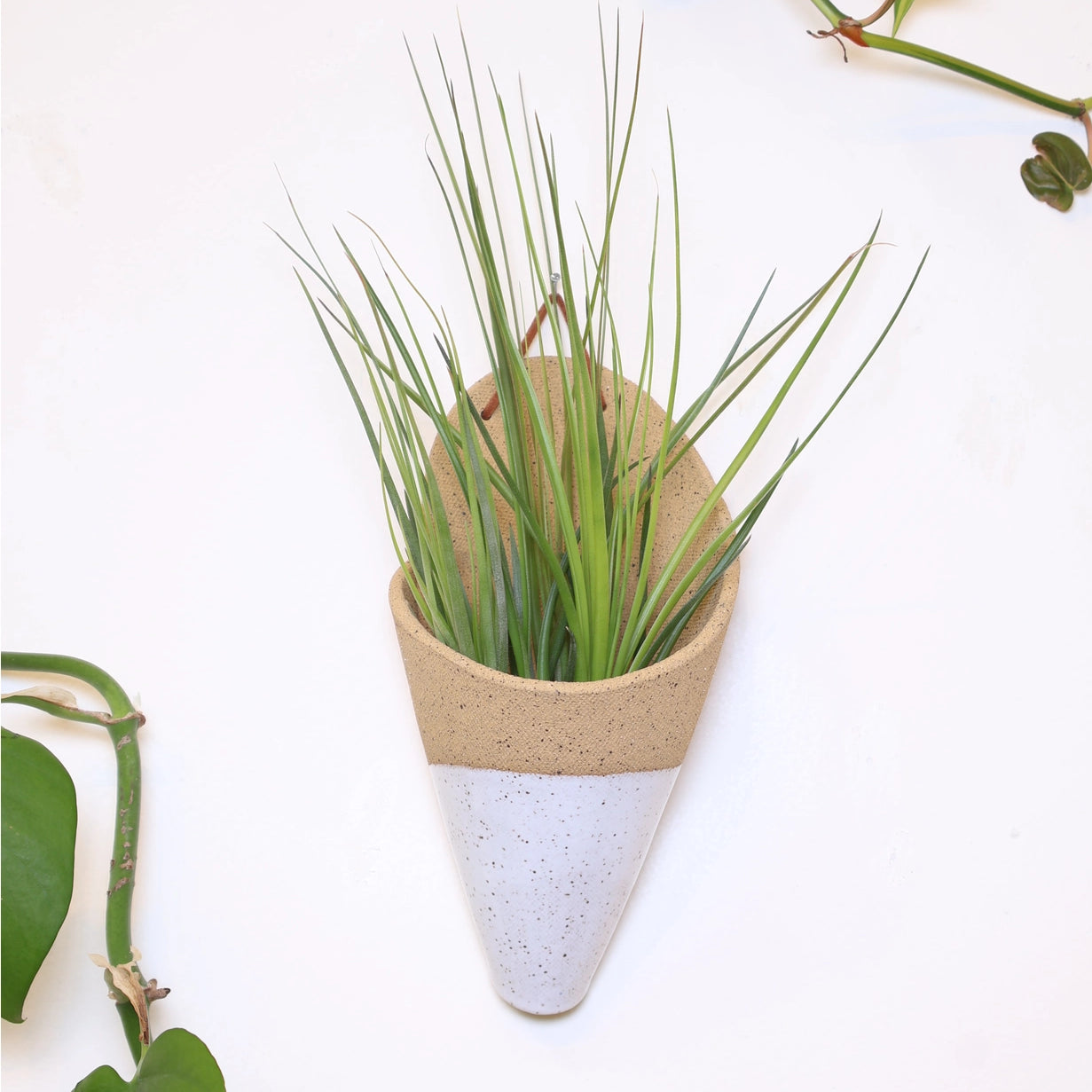 Large Ceramic Cone Wall Hanging
