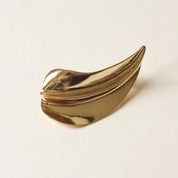 Leaf Metal Barrette Hair Clip