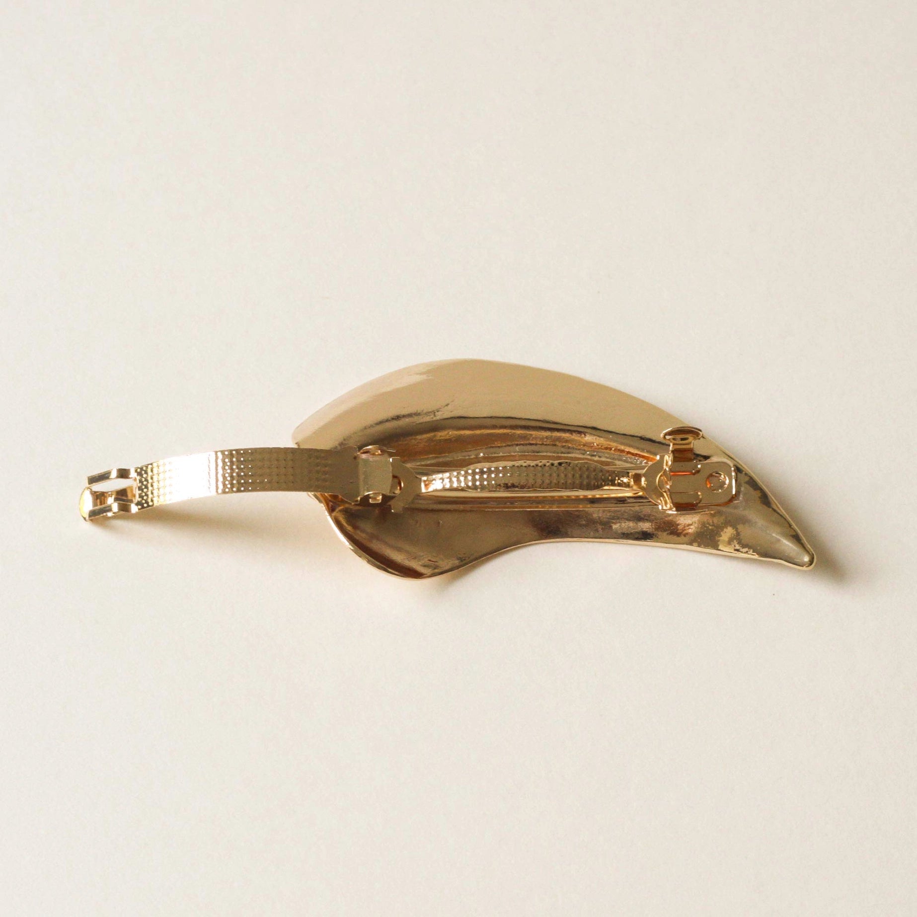 Leaf Metal Barrette Hair Clip