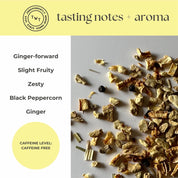 Lemon Ginger Herbal Tea Mini Tube