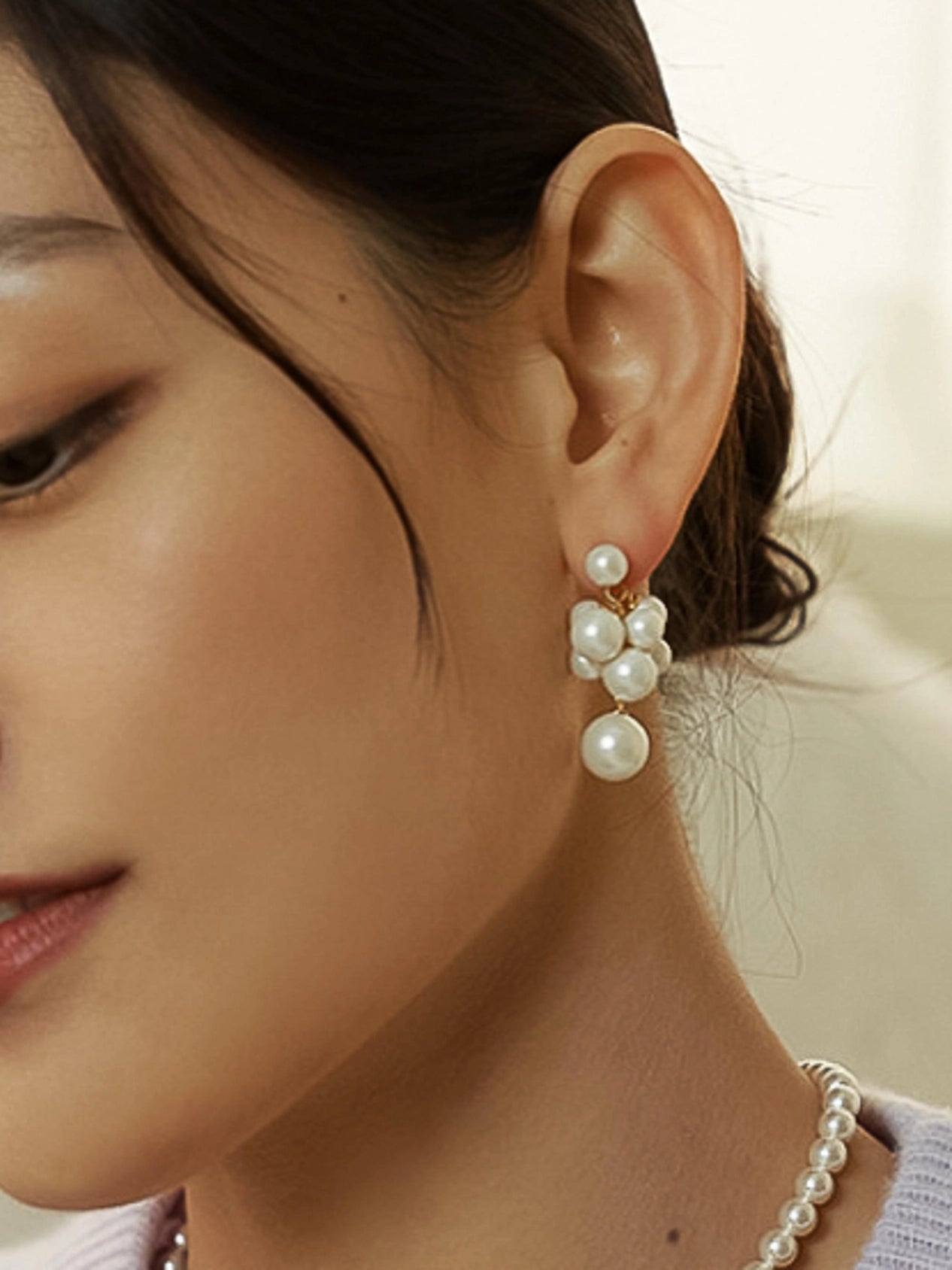 Lou Pearl Drop Earrings