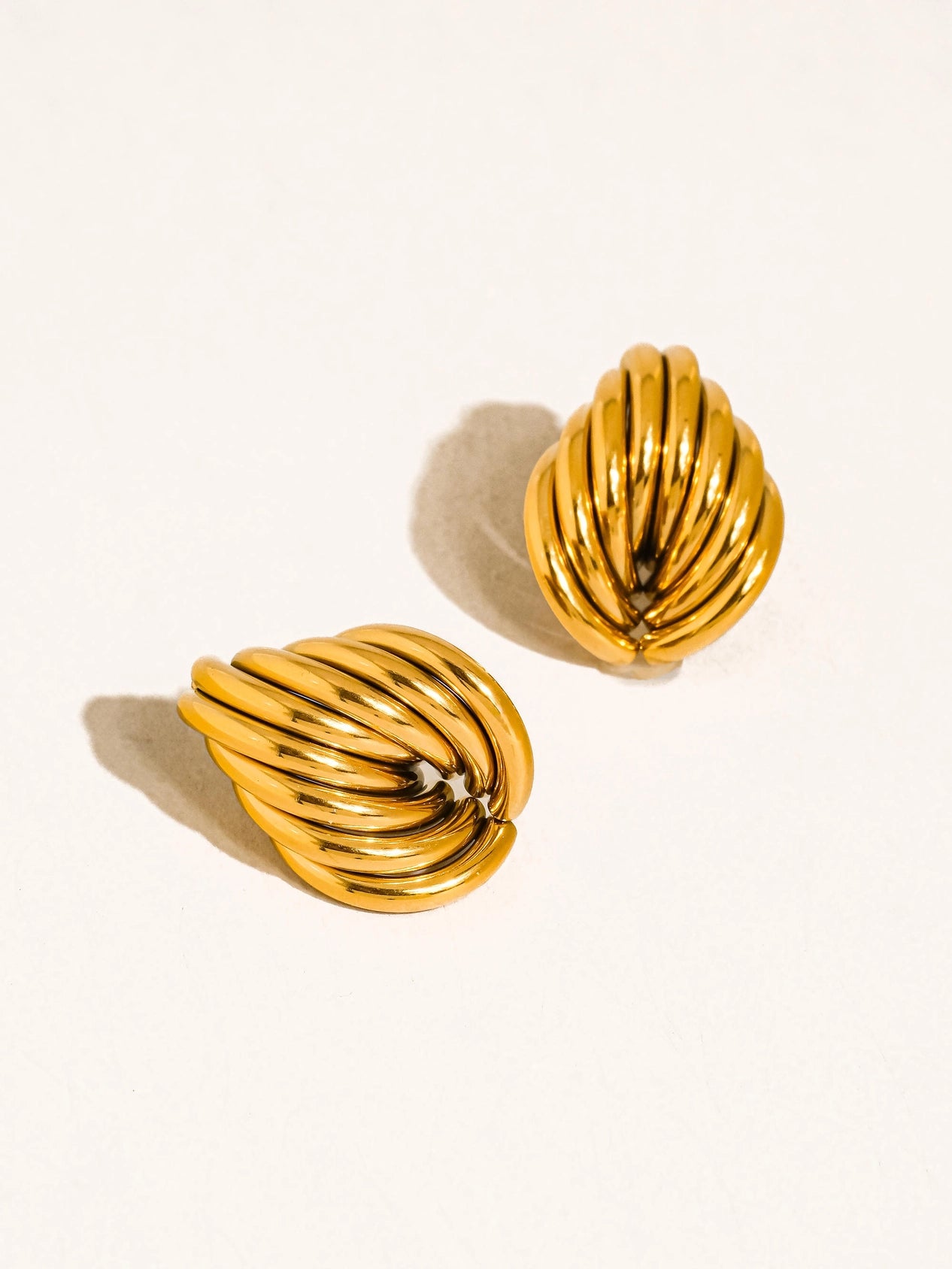 Lysandra Layered Teardrop Earrings