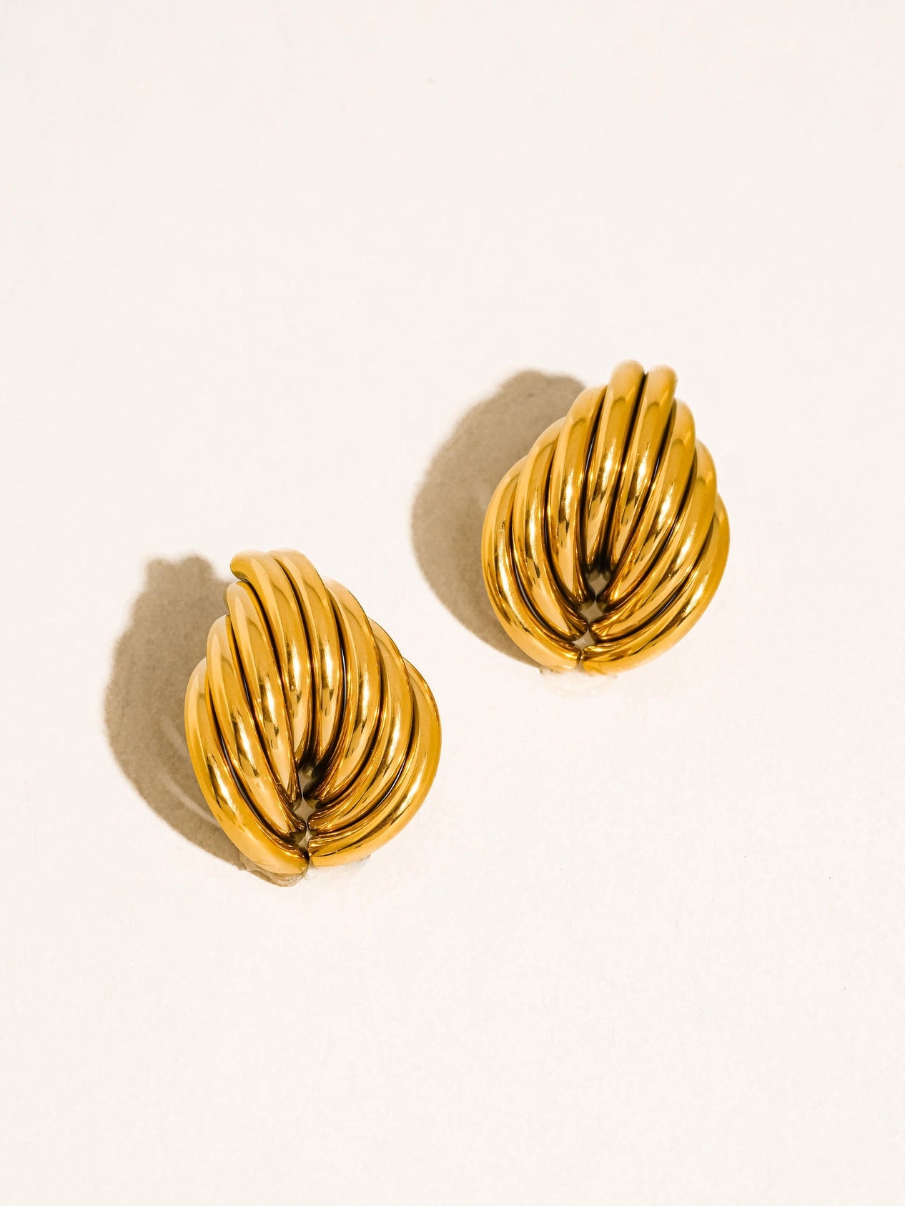 Lysandra Layered Teardrop Earrings