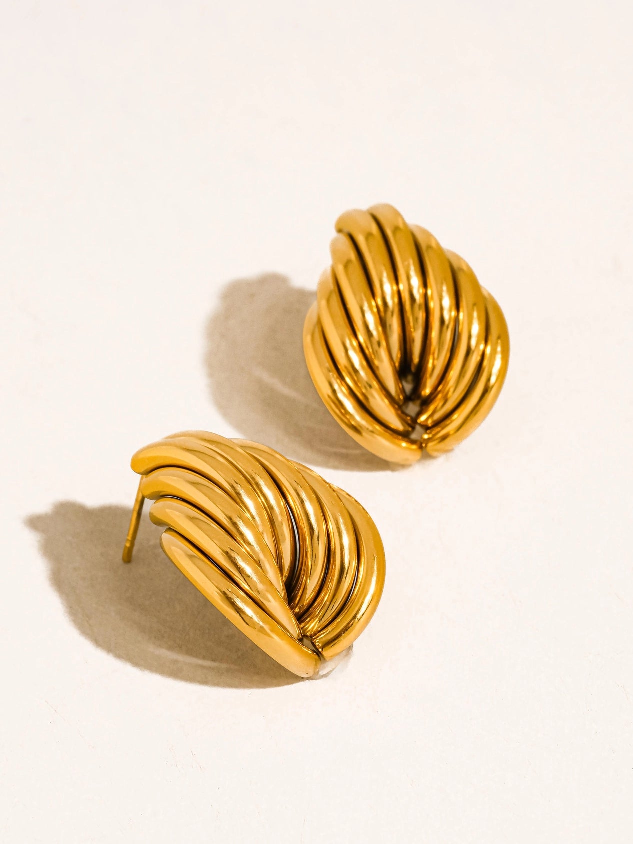 Lysandra Layered Teardrop Earrings