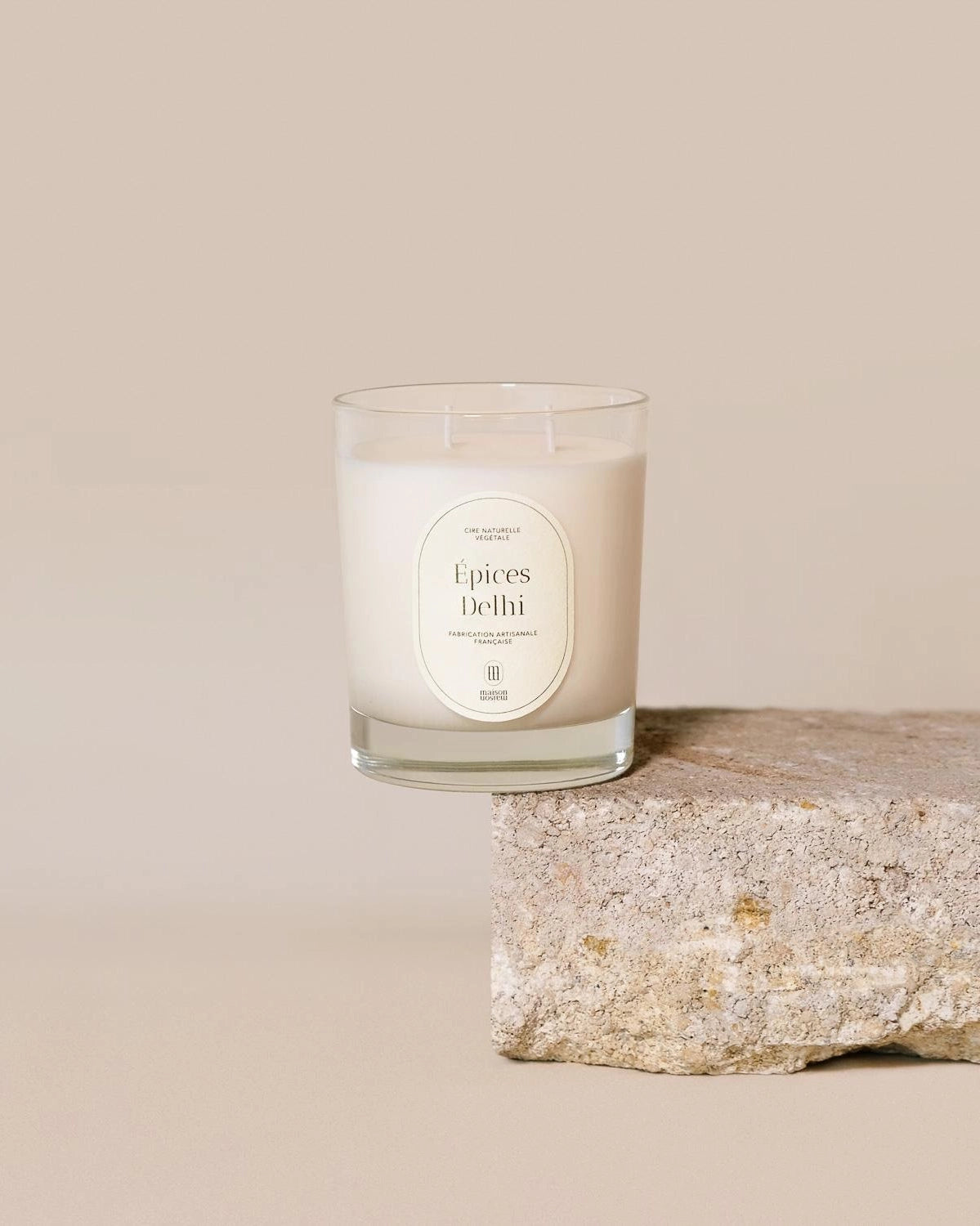 Delhi Spices Candle: Scents of Vanilla, Patchouli, and Spices