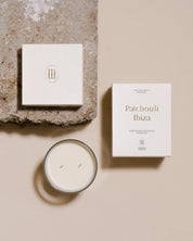 Patchouli Ibiza Candle: Spices, Vanilla, and Woody Patchouli for a Sensual Escape