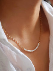 Margaux Freshwater Pearl Chain Necklace