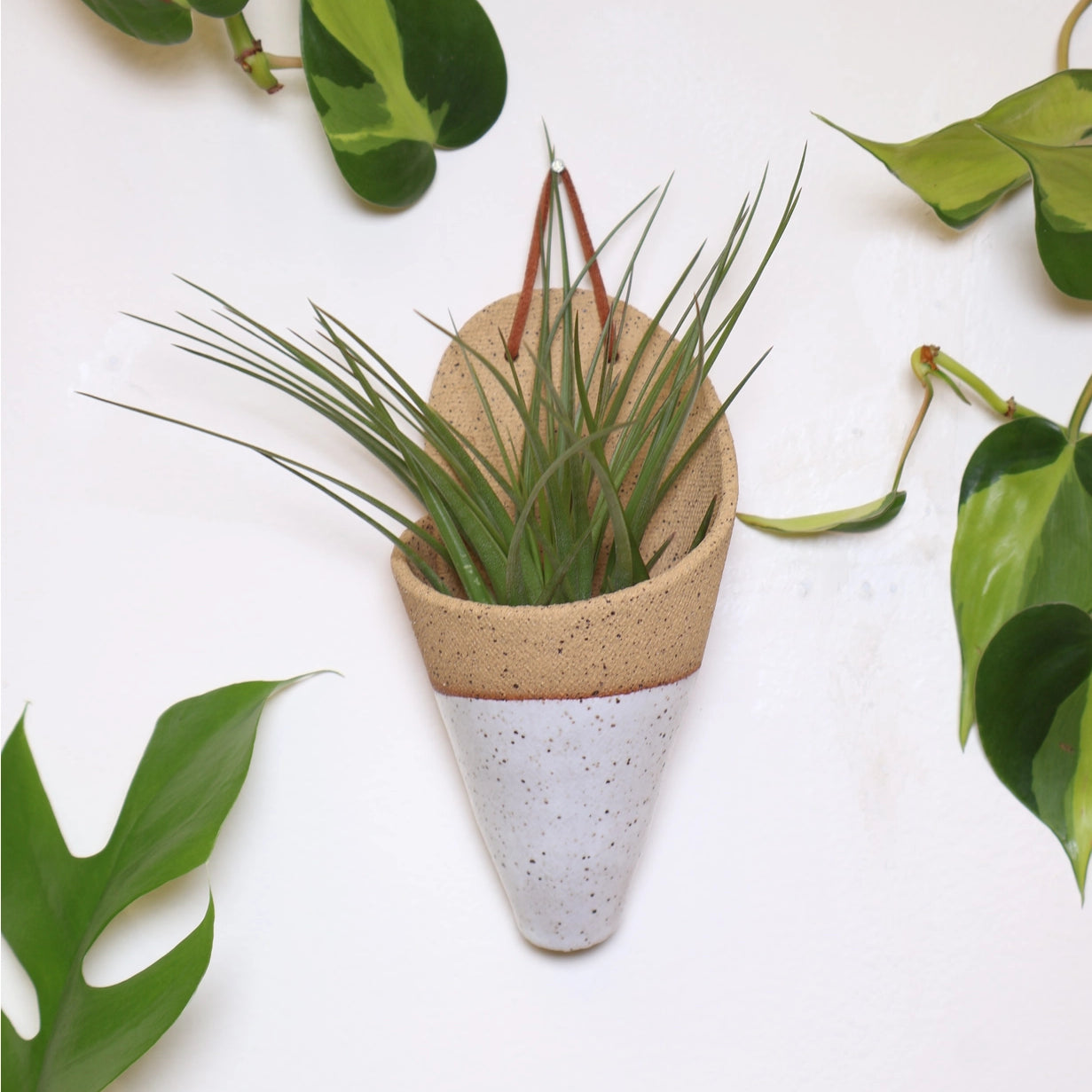 Medium Ceramic Cone Wall Hanging