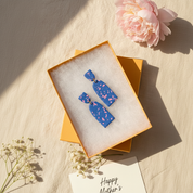 Midnight Speckle Earrings