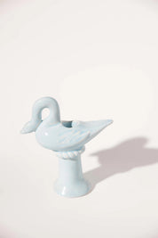 Nordic Swan Candlestick Holder
