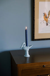 Nordic Swan Candlestick Holder