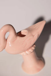 Nordic Swan Candlestick Holder
