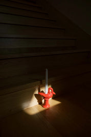 Nordic Swan Candlestick Holder