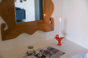 Nordic Swan Candlestick Holder