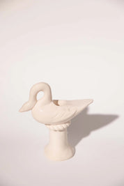 Nordic Swan Candlestick Holder