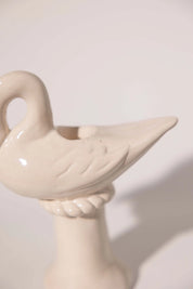 Nordic Swan Candlestick Holder