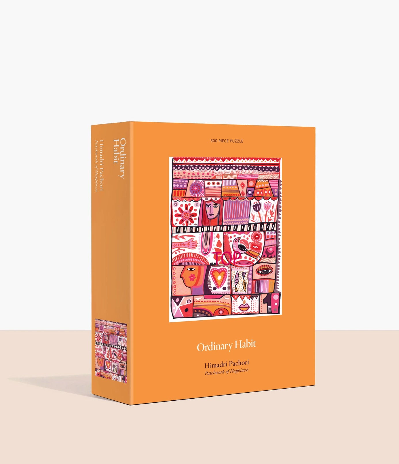 Patchwork of Happiness 500 Piece Puzzle