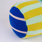 Patchwork Stripe Bolster Pillow