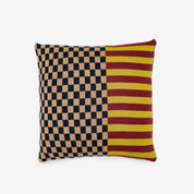 Pattern Patch Pillow Cover