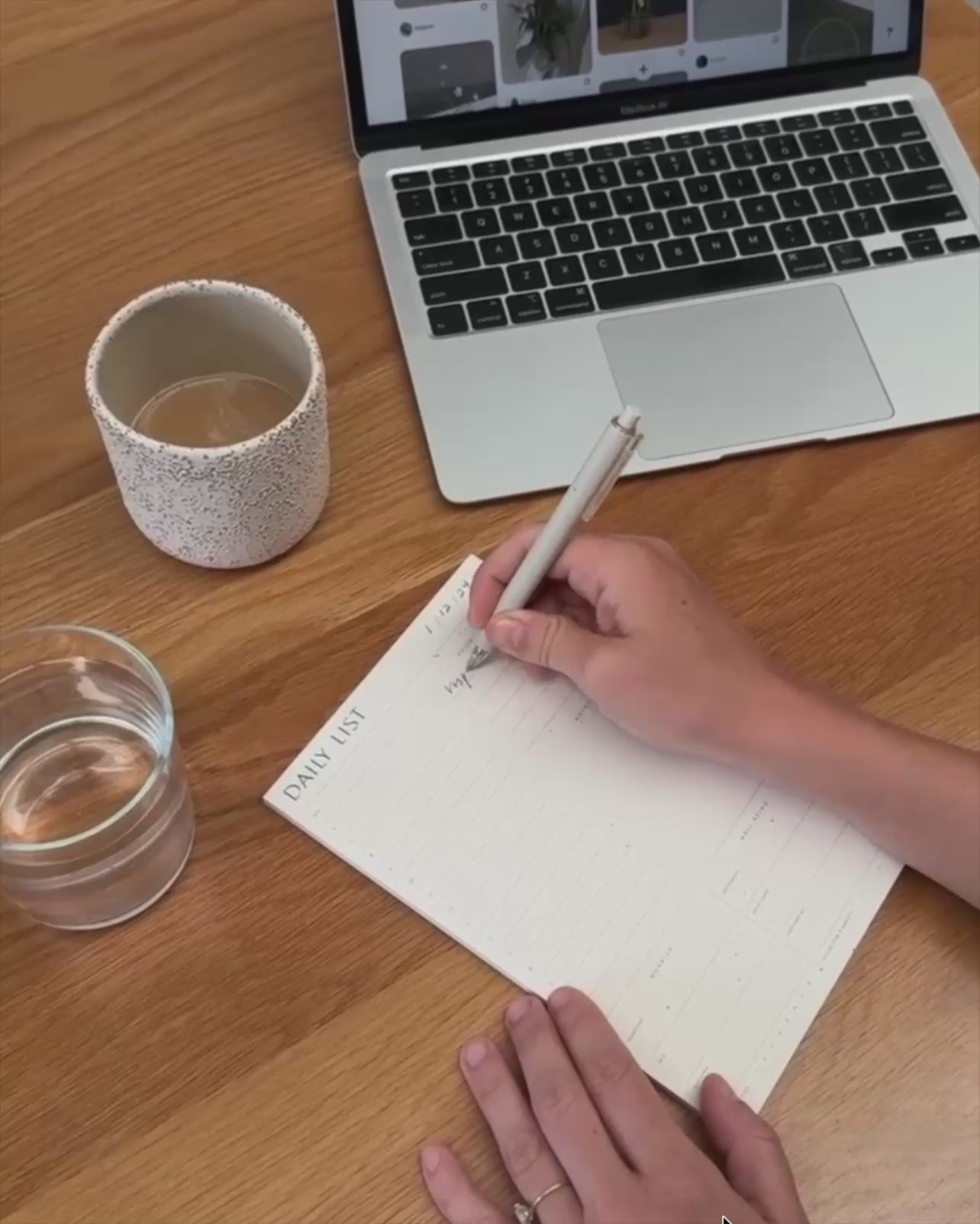 Daily List Pad