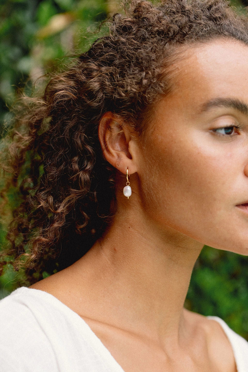 Rainey Freshwater Pearl Dangle Earrings