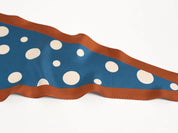 Retro Polka Silk Diamond Neckerchief